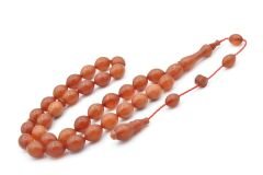 Hikmet Al Said İmzalı Miskevi Sarı Katalin Tesbih