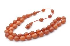 Hikmet Al Said İmzalı Miskevi Sarı Katalin Tesbih