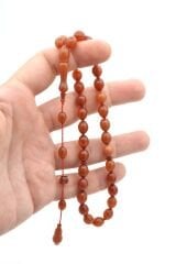 Hikmet Al Said İmzalı Miskevi Sarı Katalin Tesbih