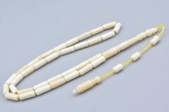 Sistemli Günlük Boy İnce Kesme Model Balina Kemiği Tesbih