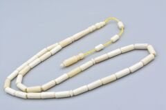 Sistemli Günlük Boy İnce Kesme Model Balina Kemiği Tesbih