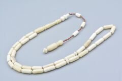 Sistemli Günlük Boy İnce Kapsül Model Balina Kemiği Tesbih