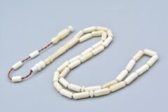 Sistemli Günlük Boy İnce Kapsül Model Balina Kemiği Tesbih