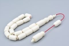 Sistemli İri Boy Kapsül Kesim Deve Kemiği Efe Maskot Tesbih