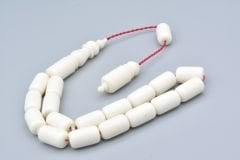 Sistemli İri Boy Kapsül Kesim Deve Kemiği Efe Maskot Tesbih