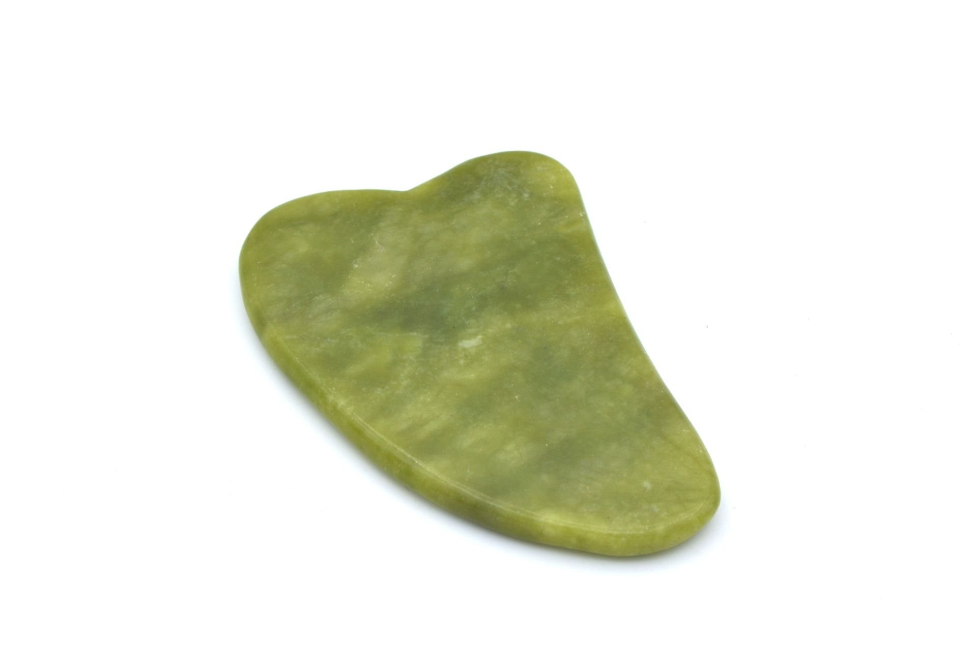 Hakiki Doğal Yeşim Taşı Gua Sha Yüz Bakımı 1.kalite Doğal Taş
