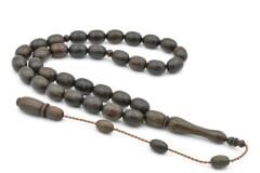 Sistemli Kapsül Kesim İri Boy Koyu Pelesenk Ağacı Tesbih