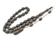 Sistemli Kapsül Kesim İri Boy Koyu Pelesenk Ağacı Tesbih