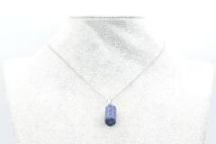 Hakiki Doğal Lapis Lazuli Taşı Kolye Ucu