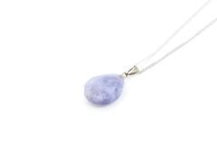 Hakiki Doğal Tanzanit Taşı Kolye Ucu