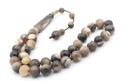 Sistemli Küre Kesim Dev Boy Bufalo Boynuzu Tesbih 12 Mm