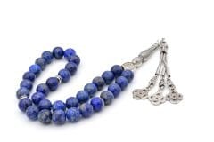 HAKİKİ DOĞAL LAPİS LAZULİ TAŞI TESBİH 1.KALİTE İRİ BOY