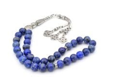 HAKİKİ DOĞAL LAPİS LAZULİ TAŞI TESBİH 1.KALİTE İRİ BOY