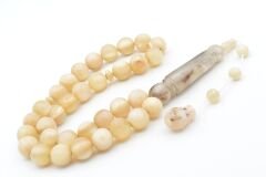 Sistemli Küre Kesim Dev Boy Koç Boynuzu Tesbih 12 Mm