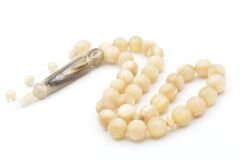 Sistemli Küre Kesim Dev Boy Koç Boynuzu Tesbih 12 Mm