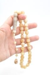 Sistemli Küre Kesim Dev Boy Koç Boynuzu Tesbih 12 Mm