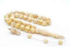 Sistemli Küre Kesim İri Boy Koç Boynuzu Tesbih 10 Mm