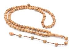 Sistemli Sığırcık Kesim 99 luk Zeytin Ağacı Tesbih 7 Mm