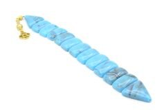 İri Taneli Hareli Turkuaz Toz Kehribar Balık Tesbih 002