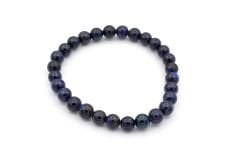 Hakiki Doğal Azurit Taşı Bileklik Doğal Taş