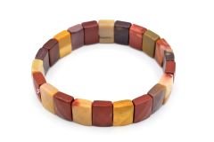HAKİKİ DOĞAL MOKAİT JASPER TAŞI BİLEKLİK 1.KALİTE 001