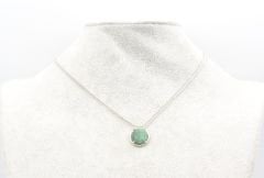 Hakiki Doğal Zümrüt Taşı Kolye Ucu