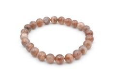 Hakiki Doğal A Kalite Güneş Taşı Bileklik 8 Mm