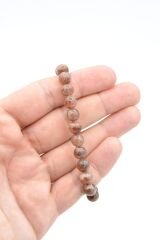 Hakiki Doğal A Kalite Güneş Taşı Bileklik 8 Mm