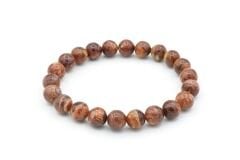 Hakiki Doğal Avustralya Opal Taşı Bileklik 8,5 Mm