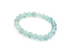 Hakiki Doğal A Kalite Florit Taşı Bileklik 8 Mm