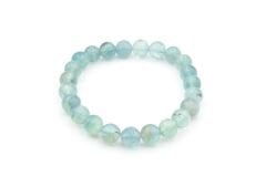 Hakiki Doğal A Kalite Florit Taşı Bileklik 8 Mm