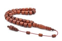 Usta İşi Sistemli Fıçı Kesim İri Boy Kan Ağacı Tesbih