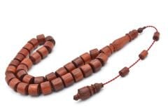 Usta İşi Sistemli Fıçı Kesim İri Boy Kan Ağacı Tesbih