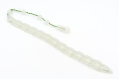 Sistemli Fosforlu Toz Kehribar Balık Tesbih