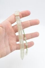 Sistemli Fosforlu Toz Kehribar Balık Tesbih