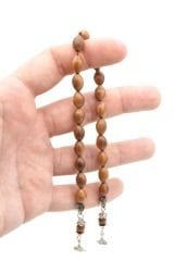 Gümüş Kaplama Malzemeli Beyzi Kesim Kuka Zaza Tesbih