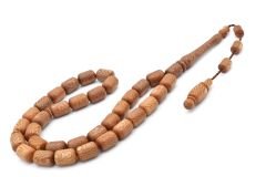 Usta İşi Sistemli Kapsül Kesim Çınar Ağacı Tesbih