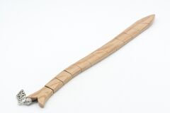 Usta İşi İri Taneli Meşe Ağacı Balık Tesbih