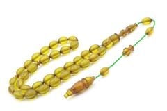 Ebu Zeyn Usta Yapımı Günlük Boy Arpa Kesim Yeşil Katalin Tesbih