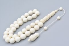 Sistemli Oyma İmameli Dev Boy Deve Kemiği Tesbih 12 Mm