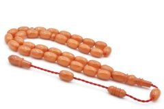 Usta İşi Sistemli Kapsül Kesim Beyaz Hamur Katalin Tesbih