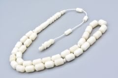 Sistemli Oyma İmameli Kapsül Kesim Deve Kemiği Tesbih