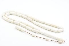 Sistemli İnce Kapsül Kesim İri Boy Balina Kemiği Tesbih