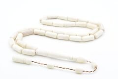 Sistemli İnce Kapsül Kesim İri Boy Balina Kemiği Tesbih