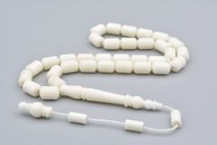 Sistemli Kapsül Kesim Lale Model İmameli Deve Kemiği Tesbih