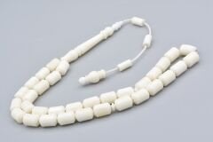 Sistemli Kapsül Kesim Lale Model İmameli Deve Kemiği Tesbih