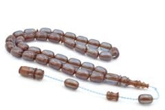 Usta İşi Sistemli Kapsül Kesim Koyu Mavi Katalin Tesbih