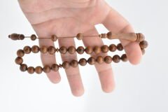 Sistemli Sığırcık Kesim İri Boy Bocote Ağacı Tesbih