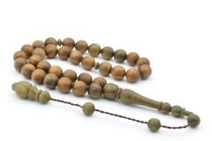 Sistemli Küre Kesim İri Boy Kahverengi Pelesenk Ağacı Tesbih