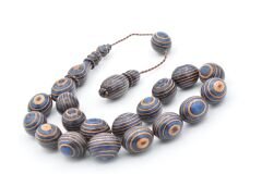 Sistemli Küre Kesim Bej Mavi Kafur Ağacı Efe Maskot Tesbih